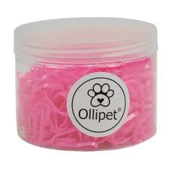 Hårpynt Til Hunde^Ollipet hårelastik i dåse