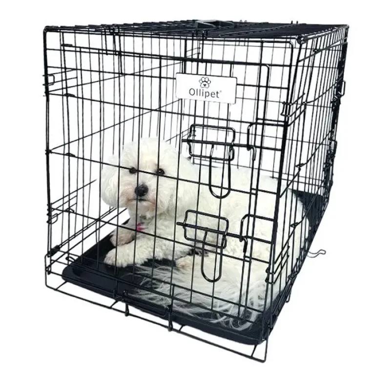 Biltransport Af Hund|Hundeferien^Ollipet Hundebur af Stål | Flere størrelser