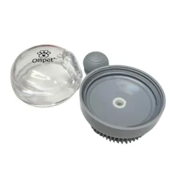 Pelsplejeredskaber|Hundeshampoo Og Hundebalsam^Ollipet 2i1 badebørste til hunde | Shampoo dispenser
