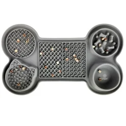 Aktivitetslegetøj Til Hunde^Ollipet 2i1 deluxe slikkemåtte | Stor model