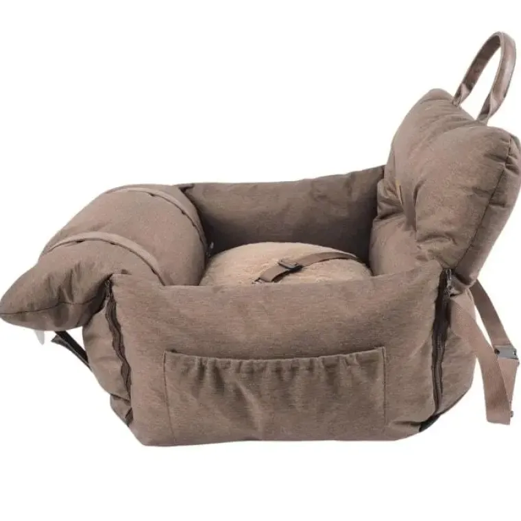 Autostol Til Hunde|Biltransport Af Hund^Ollipet Karma Deluxe Autokurv 2i1