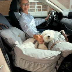 Autostol Til Hunde|Biltransport Af Hund^Ollipet Karma Deluxe Autokurv 2i1