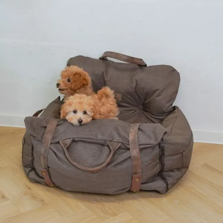 Autostol Til Hunde|Biltransport Af Hund^Ollipet Karma Deluxe Autokurv 2i1