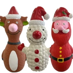 Ollipet Hundelegetøj|Julekurven^Ollipet Latex Julefigurer | 1 stk