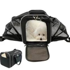 Hundetaske|Transporttasker Til Hunde^Ollipet Madrid Rejsetaske | M. udvidelse