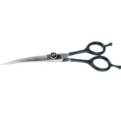 Pelsplejeredskaber^Ollipet Mat Black groomingsaks | Buet 7,5