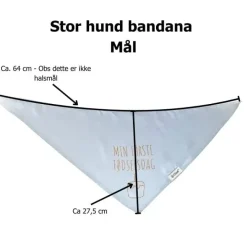Hundefødselsdag|Hundetøj^Ollipet Min første fødselsdag | Bandana