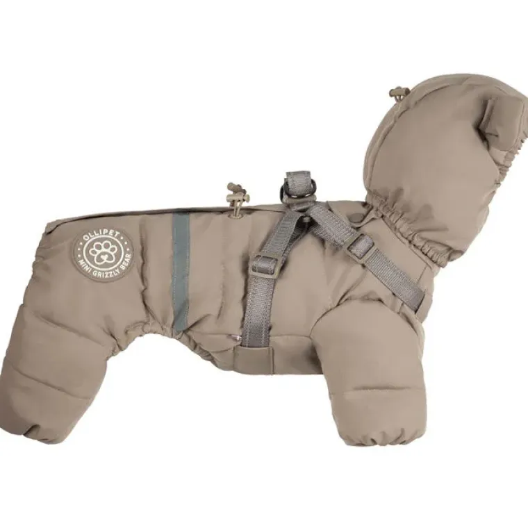 Julekurven|❄️Klar Til Vintervejret^Ollipet Mini Grizzly Bear Flyverdragt Khaki