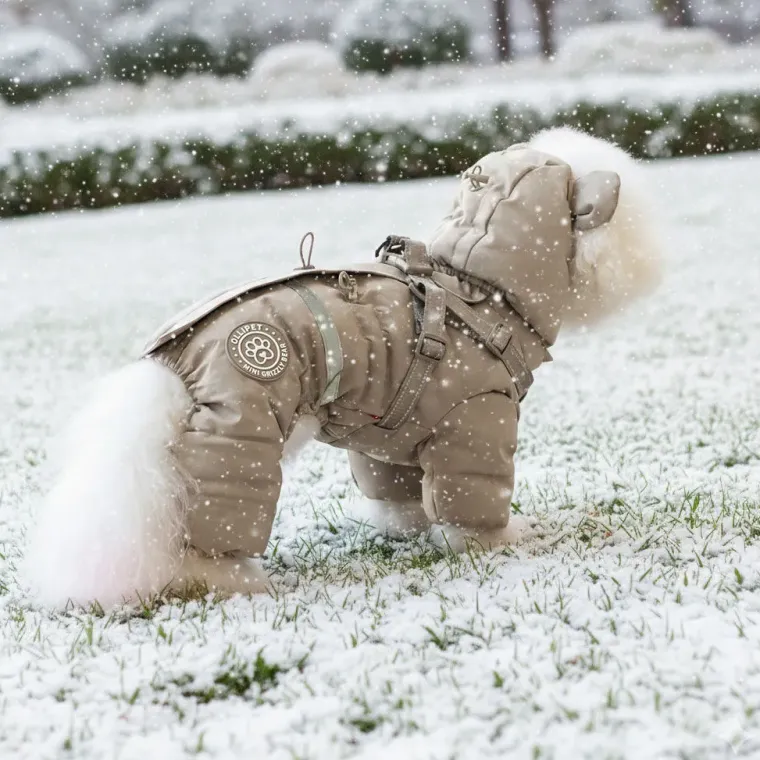 Julekurven|❄️Klar Til Vintervejret^Ollipet Mini Grizzly Bear Flyverdragt Khaki