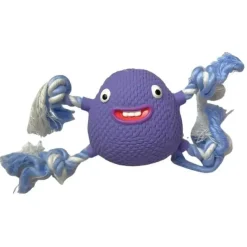 Ollipet Hundelegetøj|Hvalpelegetøj^Ollipet Natur Latex Monster m. Reb