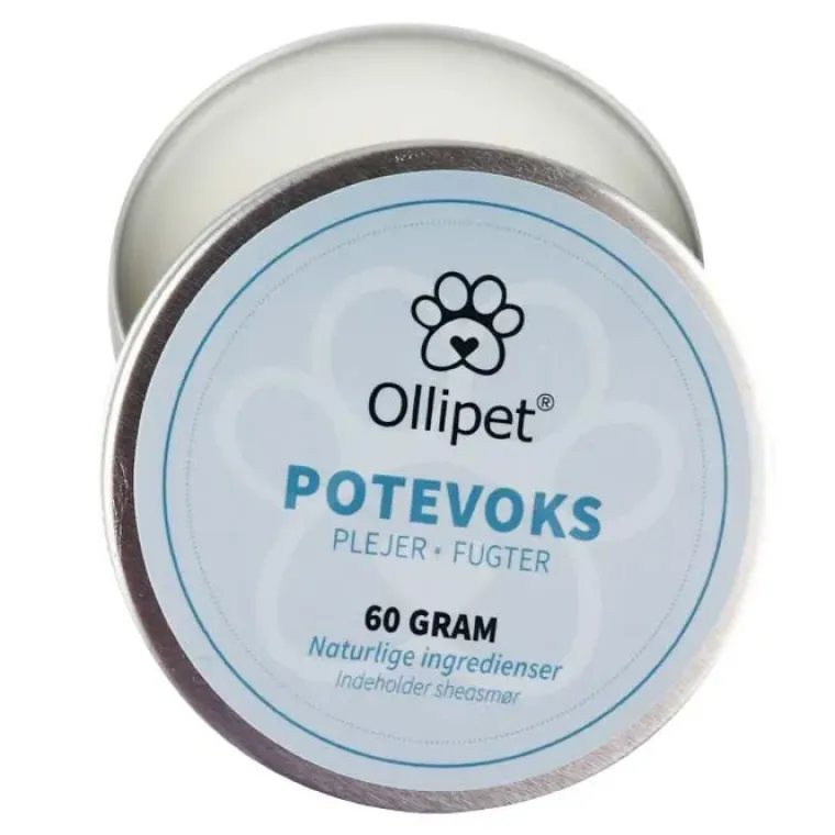Poter Og Kløer|Hundeferien^Ollipet Naturlig Potevoks | 60g