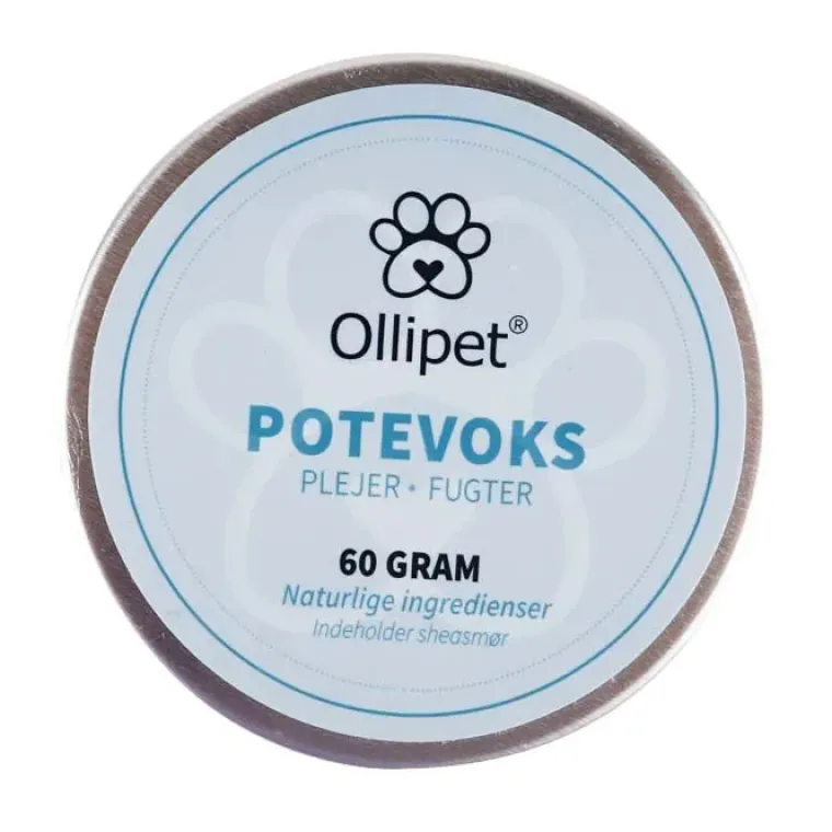 Poter Og Kløer|Hundeferien^Ollipet Naturlig Potevoks | 60g