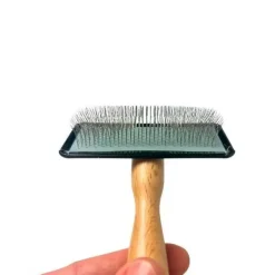 Pelsplejeredskaber^Ollipet Professional Slicker Brush | u. dupper Steel Black