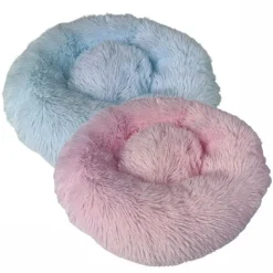 Separationsangst|Nytårskurven^Ollipet Soft Cloud Donut Hvalpeseng Lyseblå