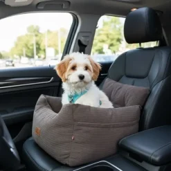Autostol Til Hunde|Hundesenge^Ollipet Soft Journey bilsæde | Fløjl