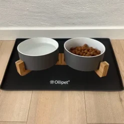 Madskål Og Vandskål^Ollipet Spiseunderlag m. høj kant