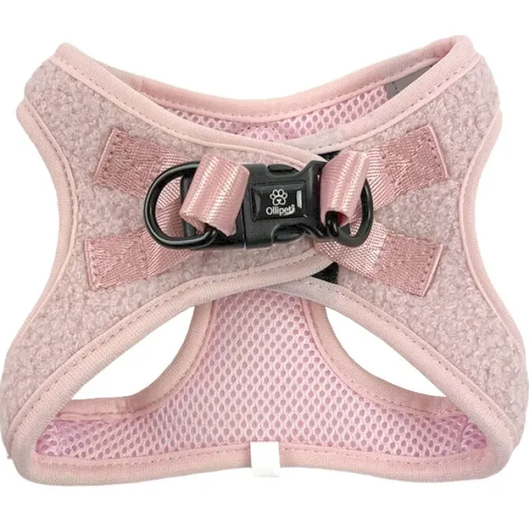 Hundeseler|Lyserøde Favoritter^Ollipet Teddy Step-in hundesele | Lyserød