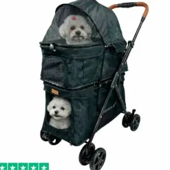 Hundeklapvogn|Klapvogne Og Transport^Ollipet Torino Twin klapvogn hunde og katte