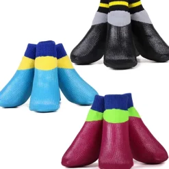 Efterårsklar|Hundesko^FashionDoggy Outdoor waterproof pet socks - kort skaft