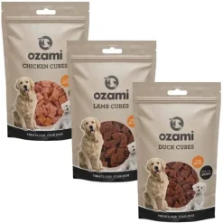 Godbidder Og Gnaveben^Ozami Cubes hundegodbidder | 100g