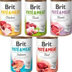 Hundemad^ Pakketilbud | Brit Paté & Meat vådfodersæt