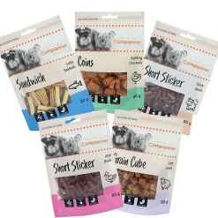 Hvalpegodbidder Og Gnaveben|Godbidder Og Gnaveben^ Pakketilbud | Companion godbidder | 5 pack