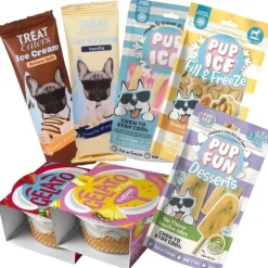 ☀️Sommerklar|Hundeferien^ Pakketilbud | Frysbare Hundeis Mix Pakke