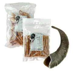 Godbidder Og Gnaveben^ Pakketilbud | Naturlige Lammesnacks Til Hund
