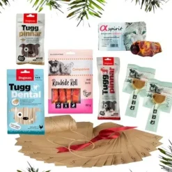 Julekurven|Godbidder Og Gnaveben^ Pakketilbud | Pak Selv Pakkekalender Til Hund