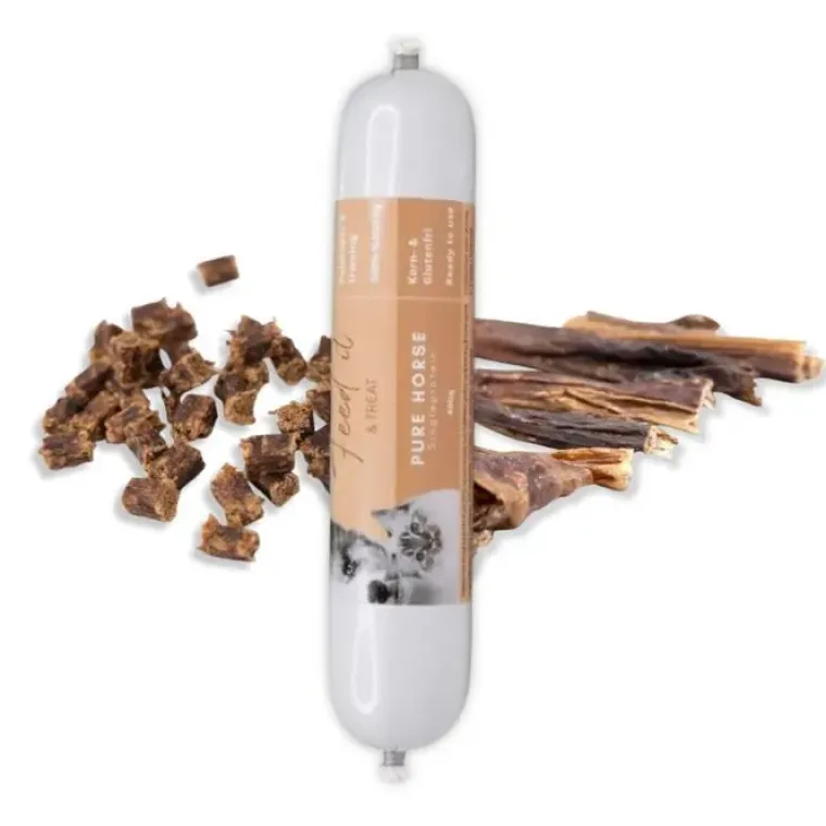 Godbidder Og Gnaveben^ Pakketilbud | Snack’it Hestemix inkl. Feed'it Foderpølse