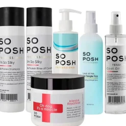 Show Grooming|Hundeshampoo Og Hundebalsam^ Pakketilbud | So Posh I'm So Silky Professional hundeudstillingssæt