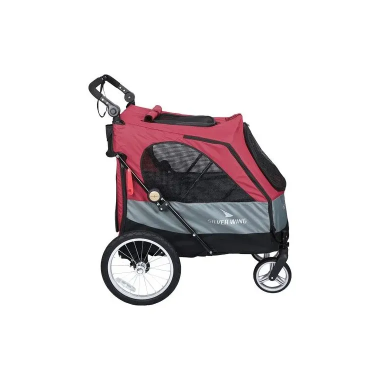 Hundeklapvogn|Udstillingsvogne Og Tilbehør^Petstro Silver Wing udstillingsvogn | op til 55 kg