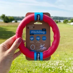 Vandlegetøj|Slidstærkt Legetøj^Collar/WauDog Pitchdog Ring Pink
