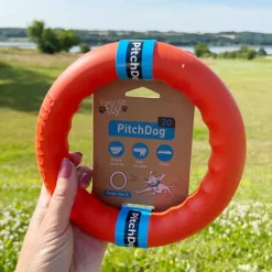 Vandlegetøj|Slidstærkt Legetøj^Collar/WauDog Pitchdog Ring Pink