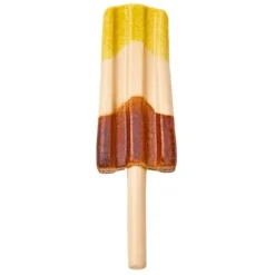 ☀️Sommerklar|Hundeferien^Pup Ice Raket hundeis | Banan og Chokolade 2 stk.