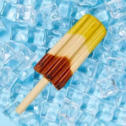 ☀️Sommerklar|Hundeferien^Pup Ice Raket hundeis | Banan og Chokolade 2 stk.