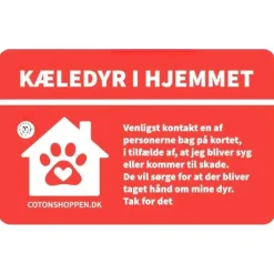 Gaveidéer Til Hundeelskeren|Artikler Til Hjemmet^Cotonshoppen Redningskort til dyr