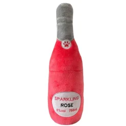 Julekurven|Plyslegetøj Til Hunde^Ollipet Rose Sparkling plysflaske