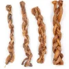 Single Protein & Foder & Godbidder|Godbidder Og Gnaveben^Snack'it Flettet Lammepenis | 100g