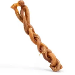 Single Protein & Foder & Godbidder|Godbidder Og Gnaveben^Snack'it Flettet Lammepenis | 100g