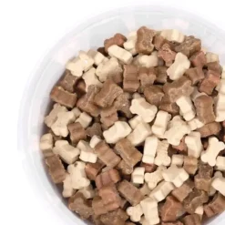 Hvalpegodbidder Og Gnaveben|Godbidder Og Gnaveben^Snack'it Semi-moist Puppy Mix | 500g