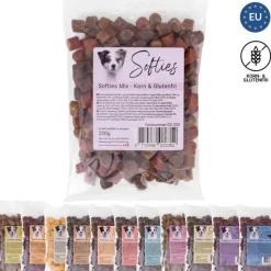 Hvalpegodbidder Og Gnaveben|Godbidder Og Gnaveben^Snack'it Softies - Korn og Glutenfri | 200g