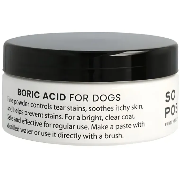 Grooming Powder|Pelspleje^So Posh Boric Acid For Tear Stain Prevention