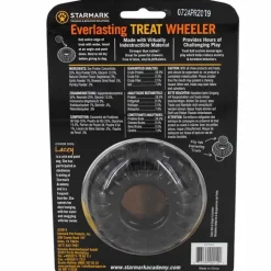 Aktivitetslegetøj Til Hunde|Hvalpelegetøj^Starmark Treat Wheeler Svart | Small