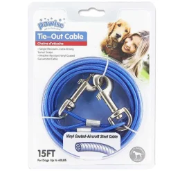 Hundetræning Og Klikker^Pawise Tie-Out Cable | Hundeline