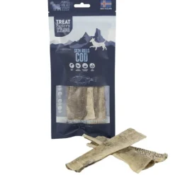 Godbidder Og Gnaveben^Treateaters Iceland Cod Skin Rolls | 70g