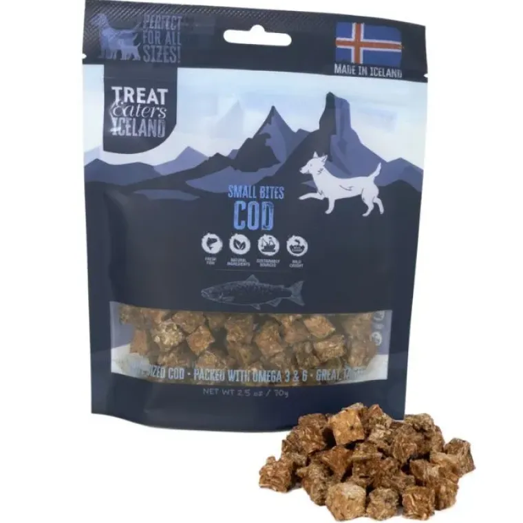 Godbidder Og Gnaveben^Treateaters Iceland Small Bites Cod | 70g