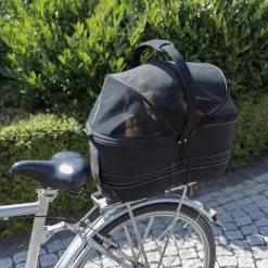 Hundeferien|Cykelkurv Til Hund^Trixie Cykelkurv til bredt bagagebærer