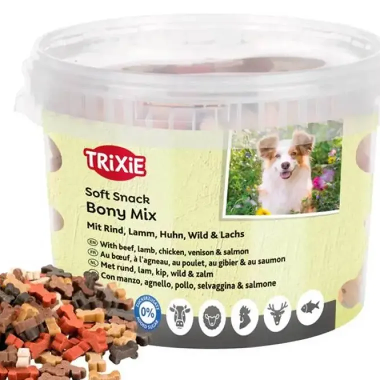 Hvalpegodbidder Og Gnaveben^Trixie Soft Snack Bony Mix XXL | 1800g