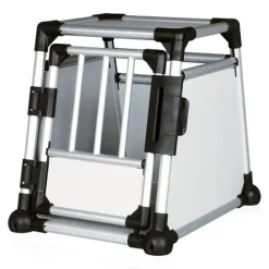 Biltransport Af Hund|Hundeferien^Trixie Transportboks i aluminium